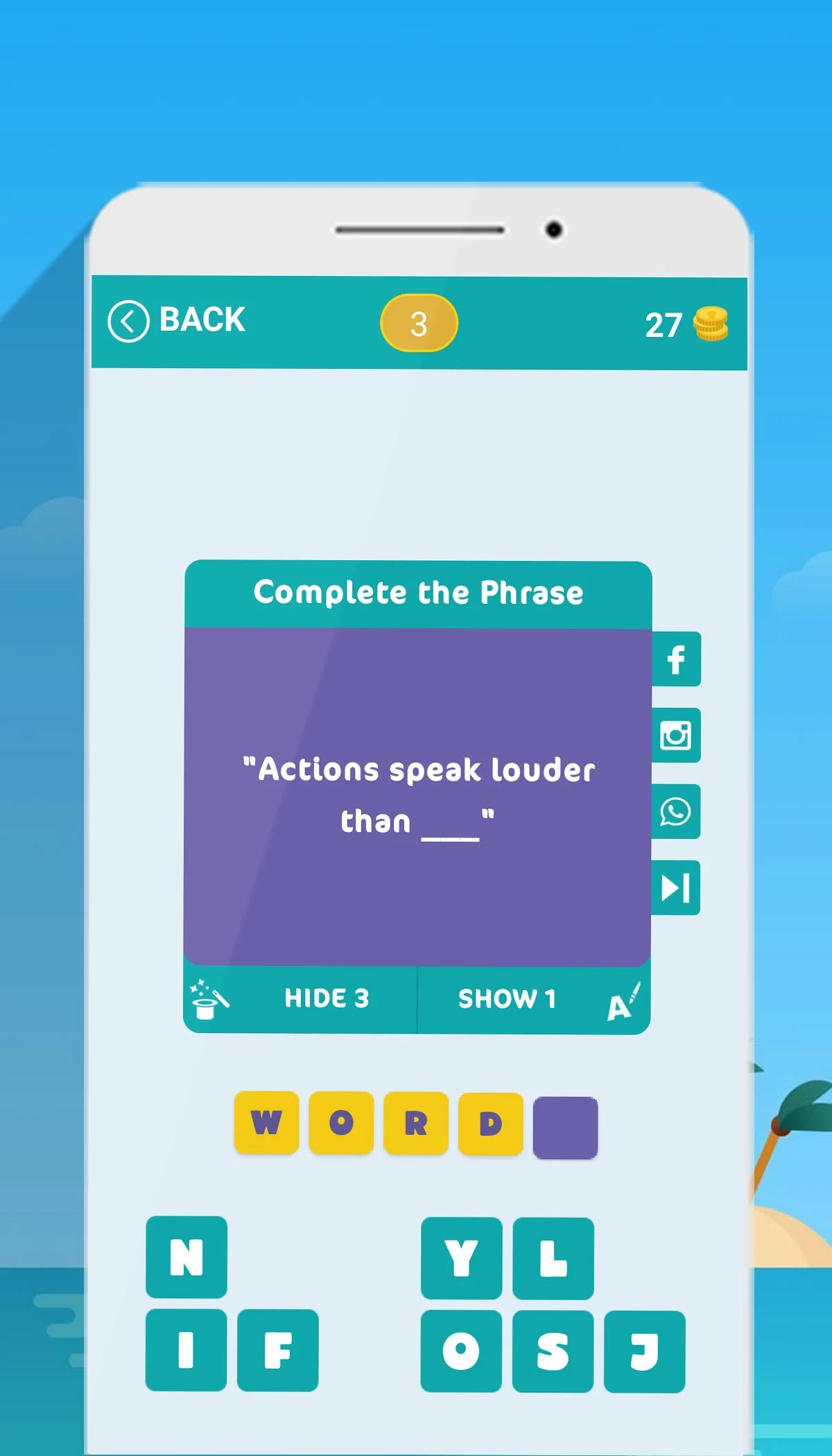 Word Quiz Multiple Choice screenshot